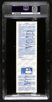 1989 World Series Game 4 Full Ticket  A'S Vs. Giants Psa/Dna Nm-Mt 8 193187