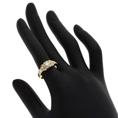 0.441ct Diamond Ring K18 Yellow Gold  3.7g