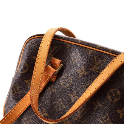 Louis Vuitton Cite Handbag Monogram Canvas Mm