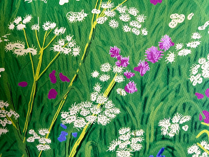 David Hockney Lithograph Handmade Coa Signed Op Numbered Limited &