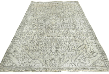 5X8 Muted Colors Antique Distressed 4'7X7'8