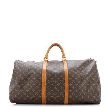 Louis Vuitton Keepall Bandouliere Bag Monogram Canvas 60