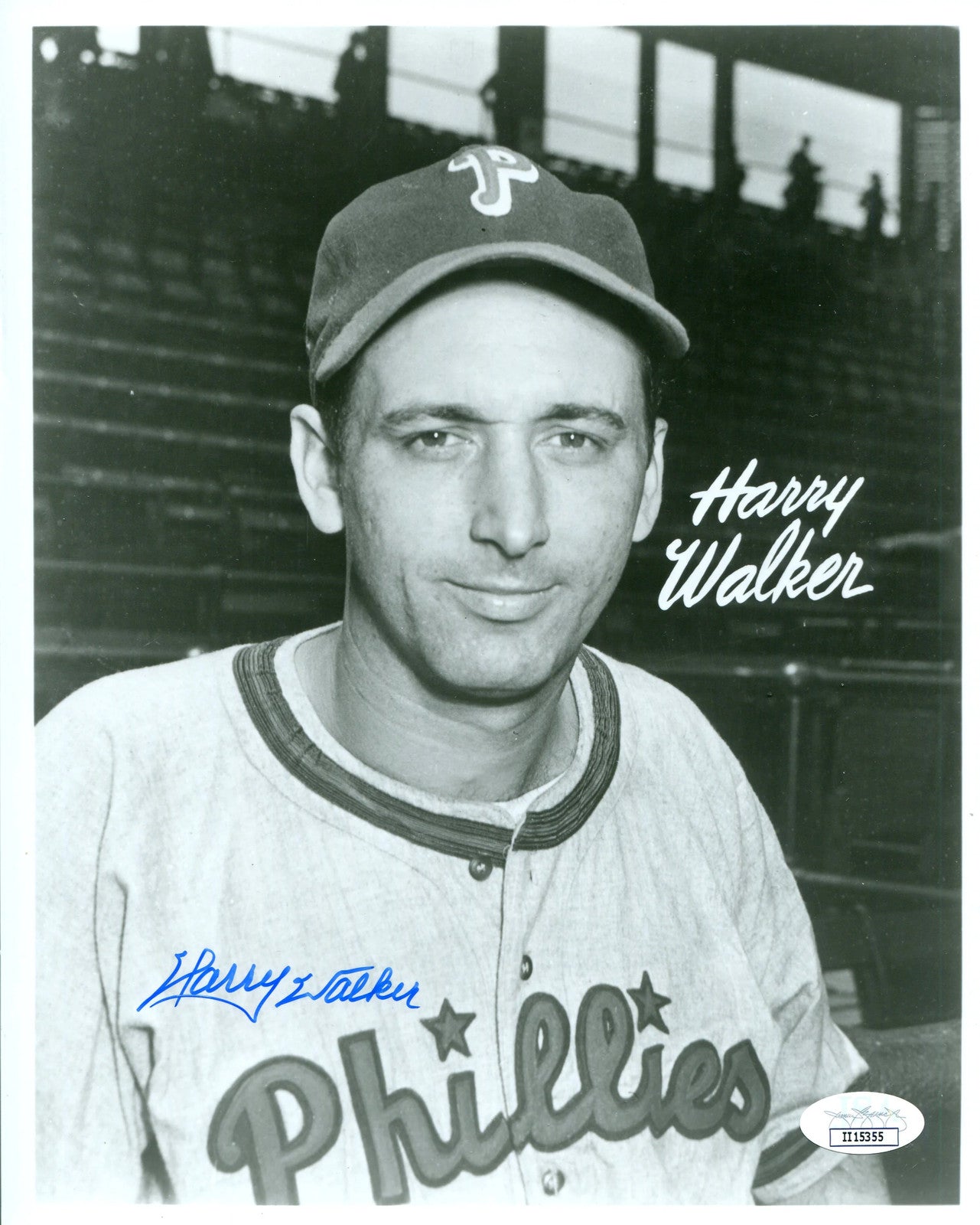 Harry Walker Autographed 8X10 Photo (Jsa)