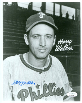 Harry Walker Autographed 8X10 Photo (Jsa)