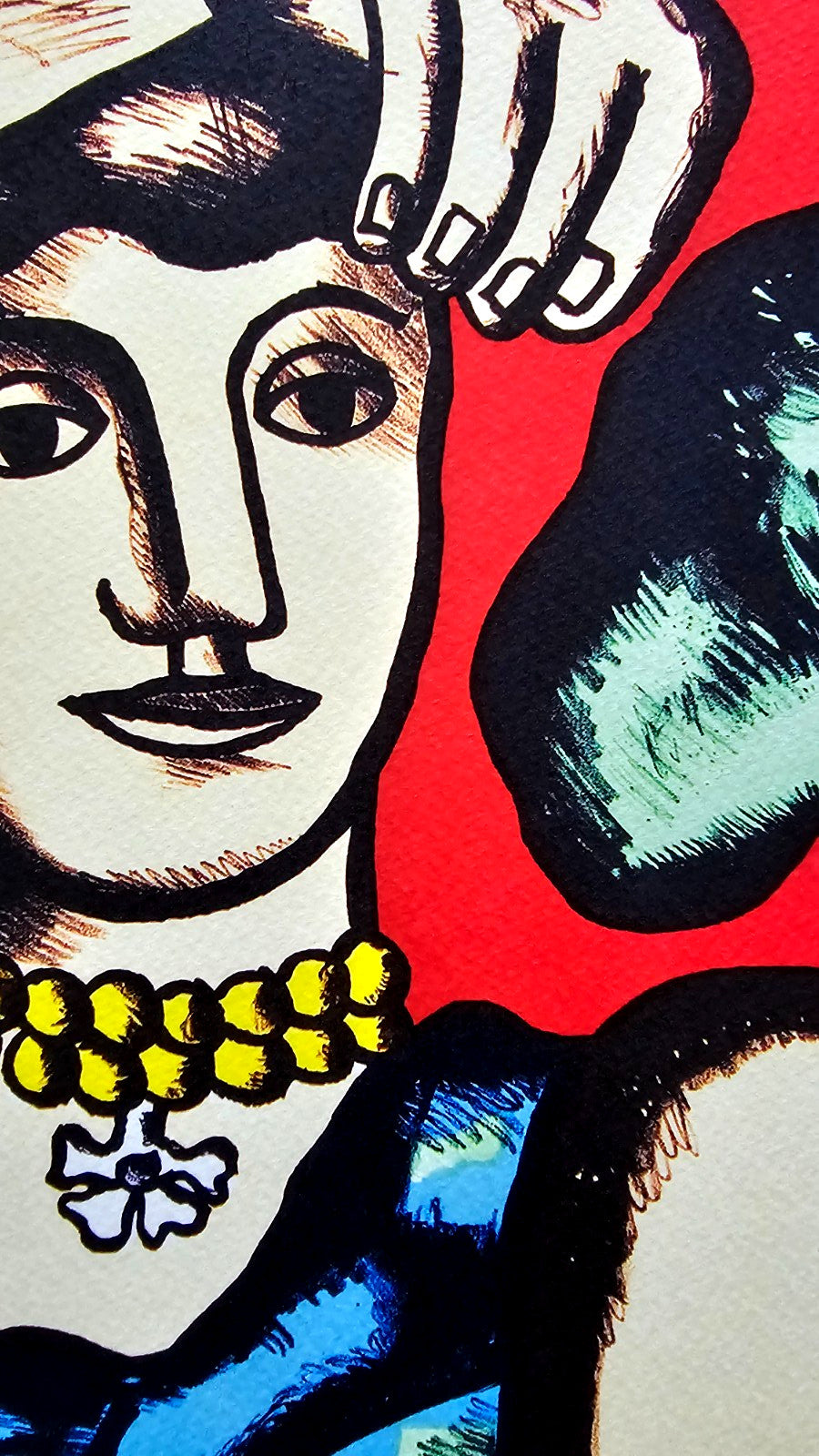 Fernand-Lger Lithograph Maeght 1966 Coa Signed Numbered Limited