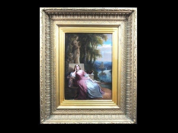 Siegfried Detlev Bendixen (Germany) Original Painting Oil On Panel Signed Framed