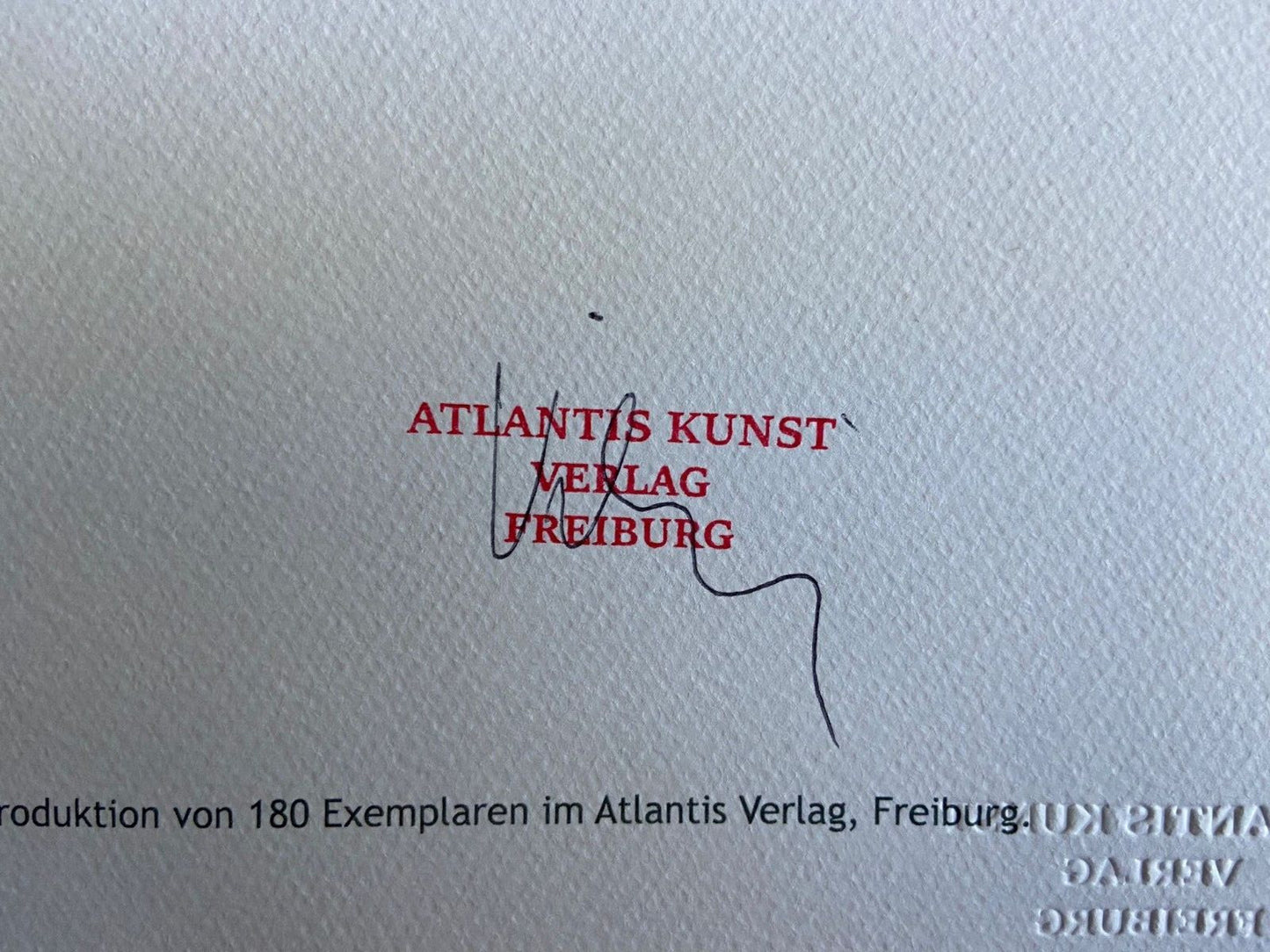 Keith Haring Lithograph Signed Numbered By Hand