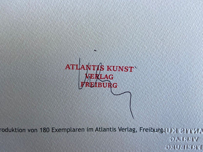 Keith Haring Lithograph Signed Numbered By Hand