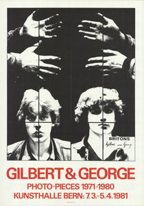Gilbert & George Photo-Pieces - " Offset Lithograph Con