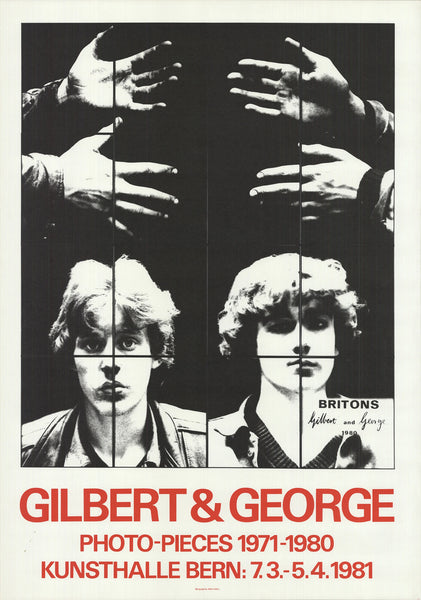Gilbert & George Photo-Pieces - " Offset Lithograph Con