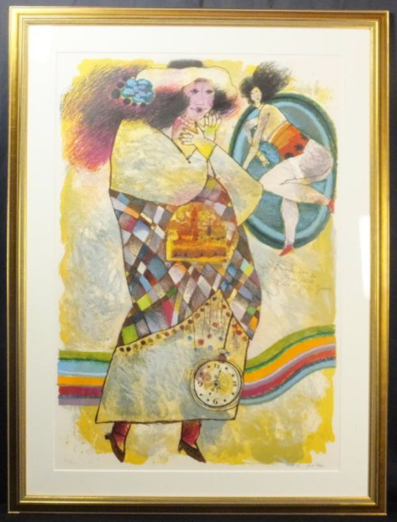 Theo Tobiasse (Israel) Original Lithograph Print