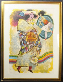 Theo Tobiasse (Israel) Original Lithograph Print