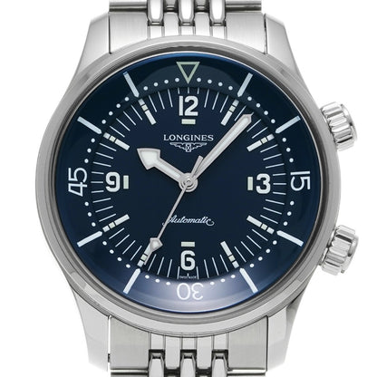 Longines Legend Diver L3.764.4.90.6 Blue Men'S Used Watch #61023