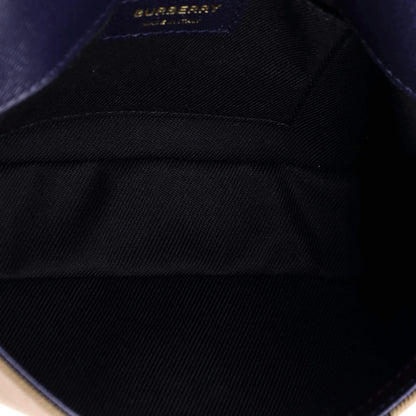 Burberry New Hampshire Shoulder Bag House Check Canvas And Leather Small