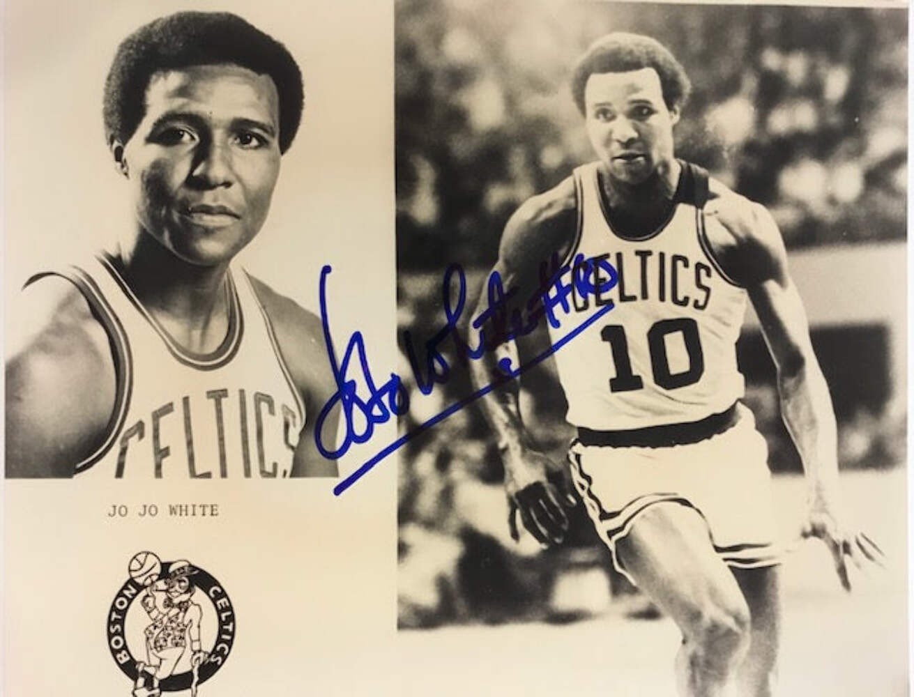 Jo Jo White Autographed 8X10 Basketball Photo
