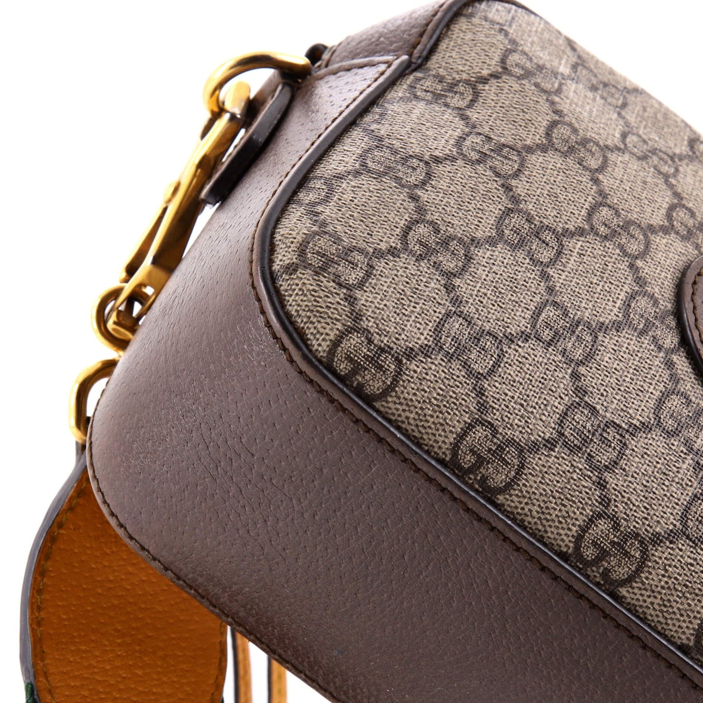 Gucci Neo Vintage Camera Messenger Bag Gg Coated Canvas