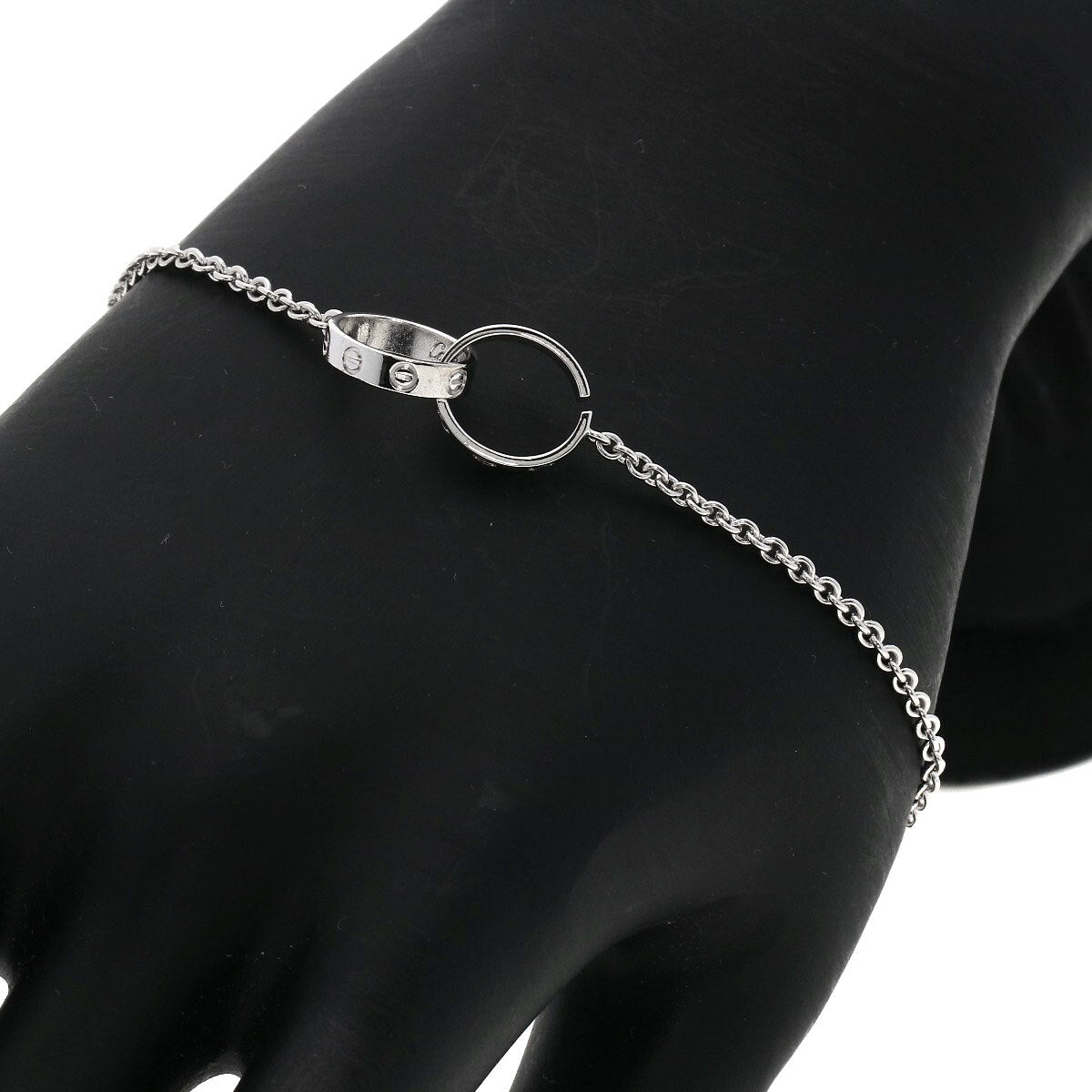 Cartier   Bracelet Baby Love Old Type K18 White