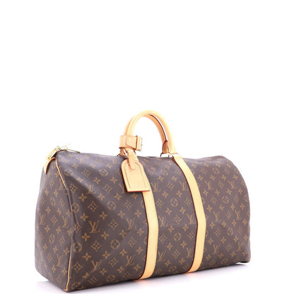 Louis Vuitton Keepall Bag Monogram Canvas 50
