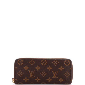 Louis Vuitton Clemence Wallet Monogram Canvas