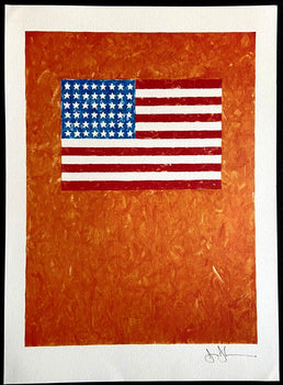 Jasper Johns Lithograph Met Museum Coa Numbered Crayon Signed Op