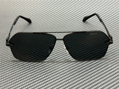 Men's Sunglasses Matte Grey 63 mm Versace Ve2284