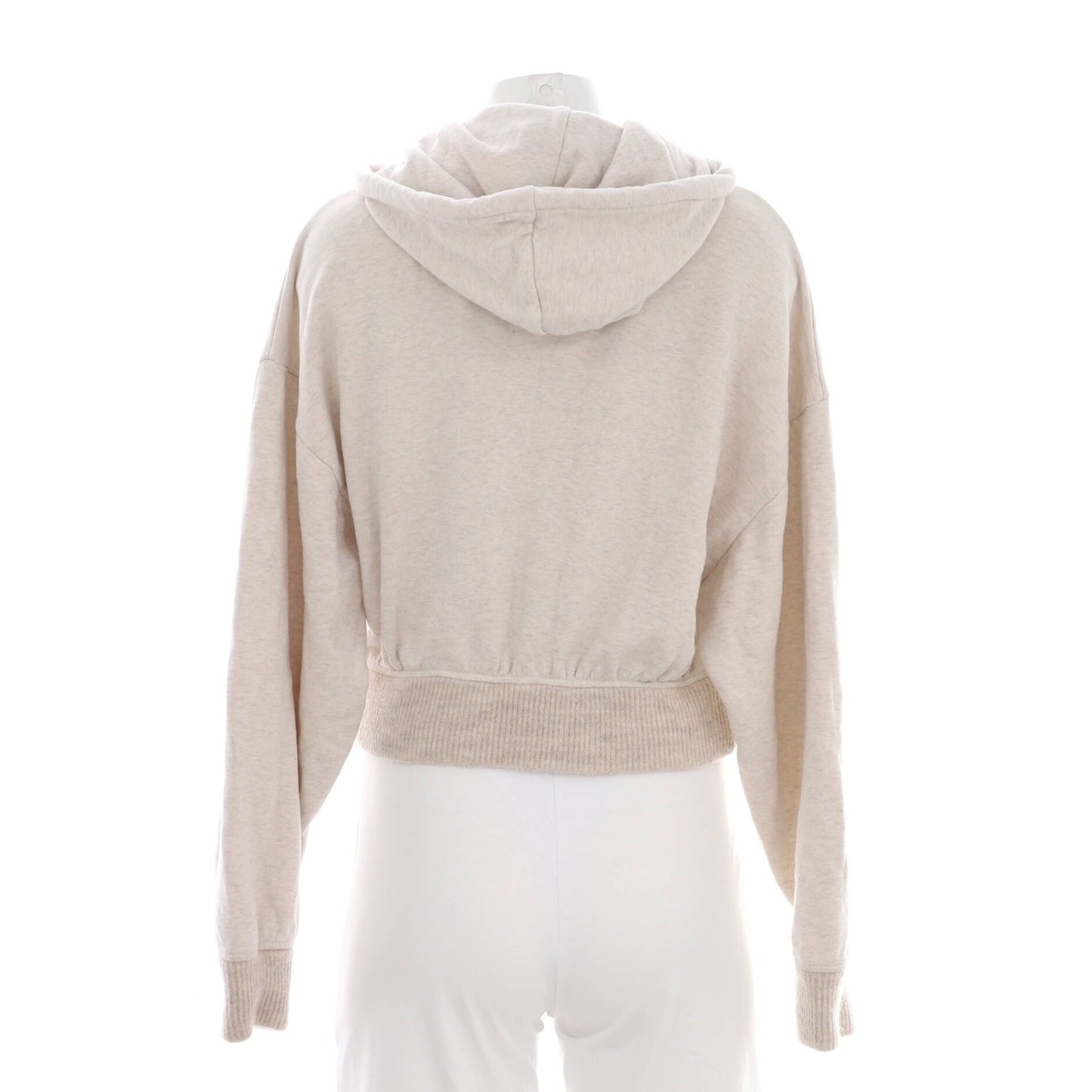 Loewe Women'S Anagram Pocket Hoodie Cotton With Leather