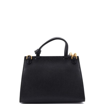 Gucci Gg Marmont Top Handle Bag Leather Mini