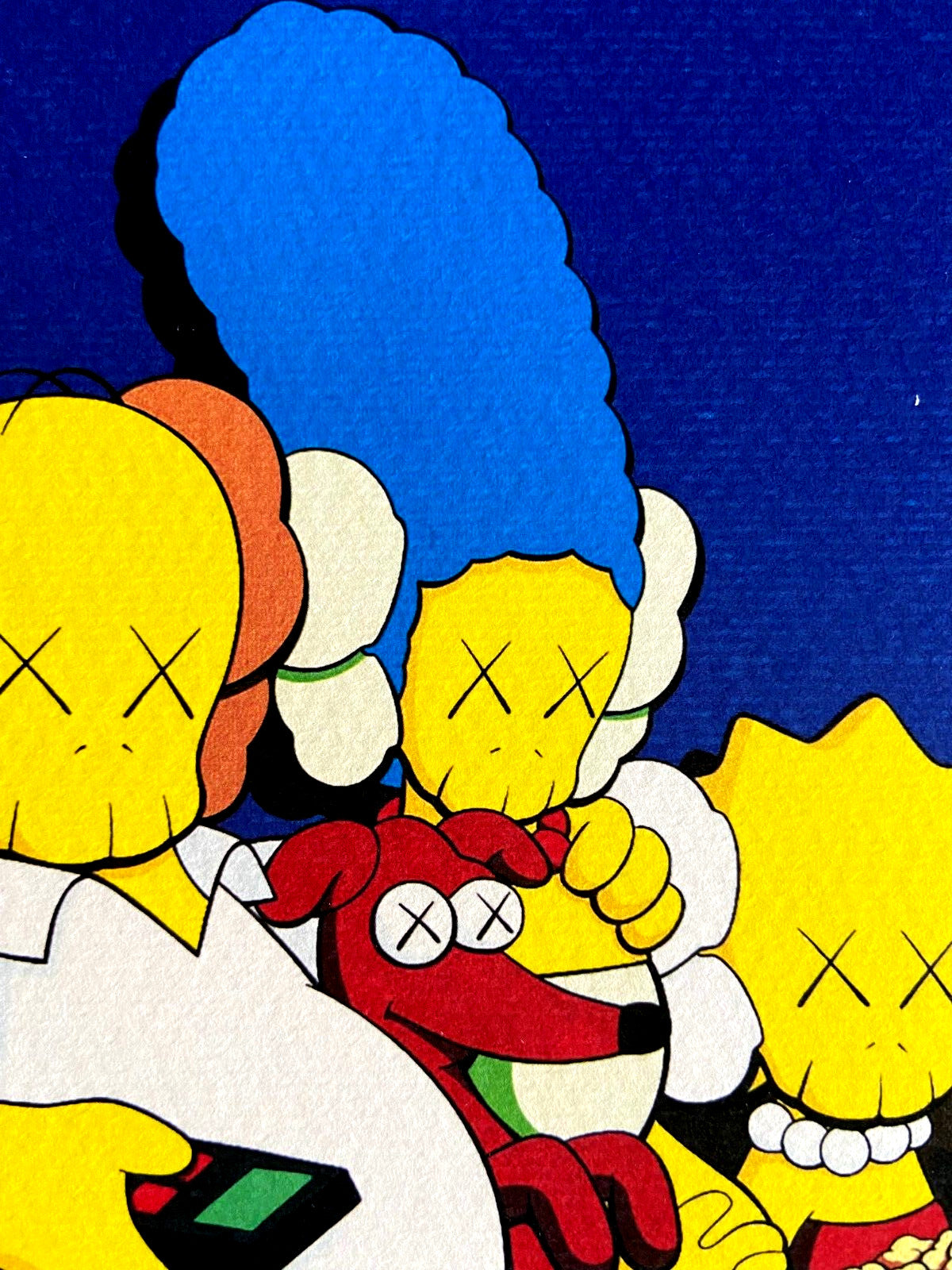 Kaws Lithograph Mori Art Museum Coa Numbered 200 Ex