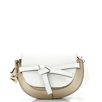 Loewe Gate Dual Shoulder Bag Leather Mini