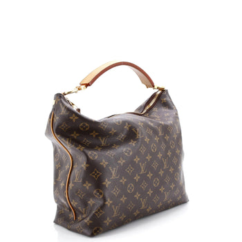 Louis Vuitton Sully Handbag Monogram Canvas Pm