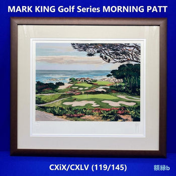 Mark King Uk Print Golf Series Morning Patt