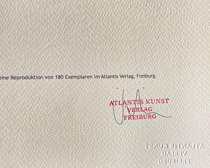 Mark Rothko Lithograph Coa Signed Op Numbered