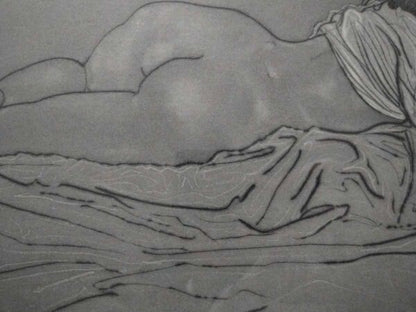 Matazo Kayama 1984 Original Etching Aquatint