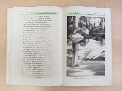 Fragments Du Narcisse By Paul Valry First Edition, 1947, Paris