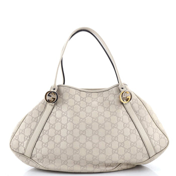 Gucci Twins Tote Guccissima Leather Large