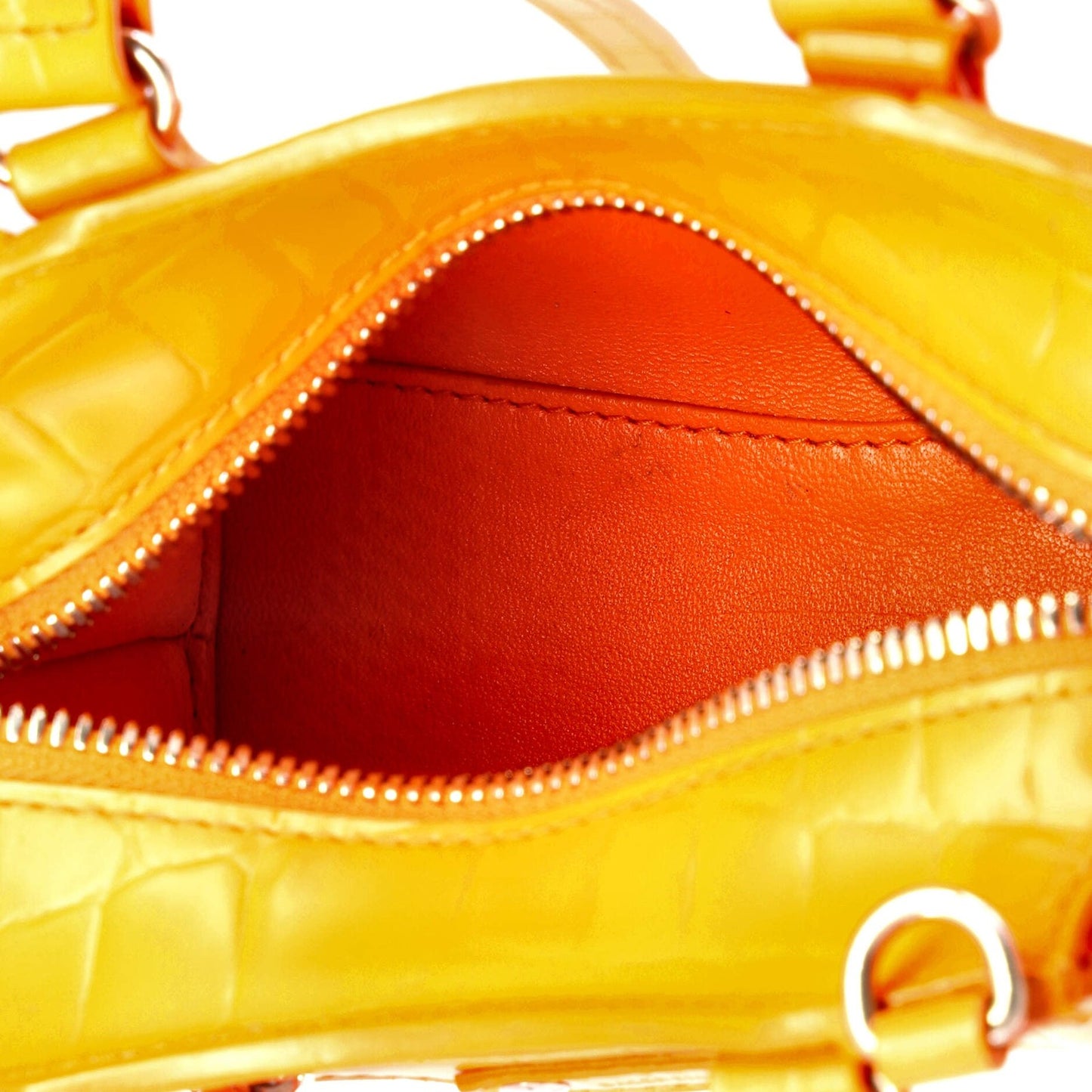 Balenciaga Neo Classic City Bag Crocodile Embossed Leather Nano