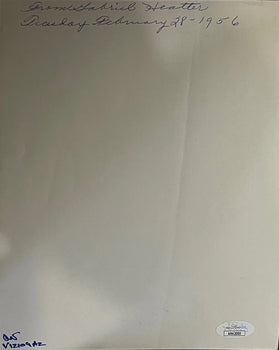 Gabriel Heatter American Radio Commentator Autographed 8X10 Photo (Jsa)