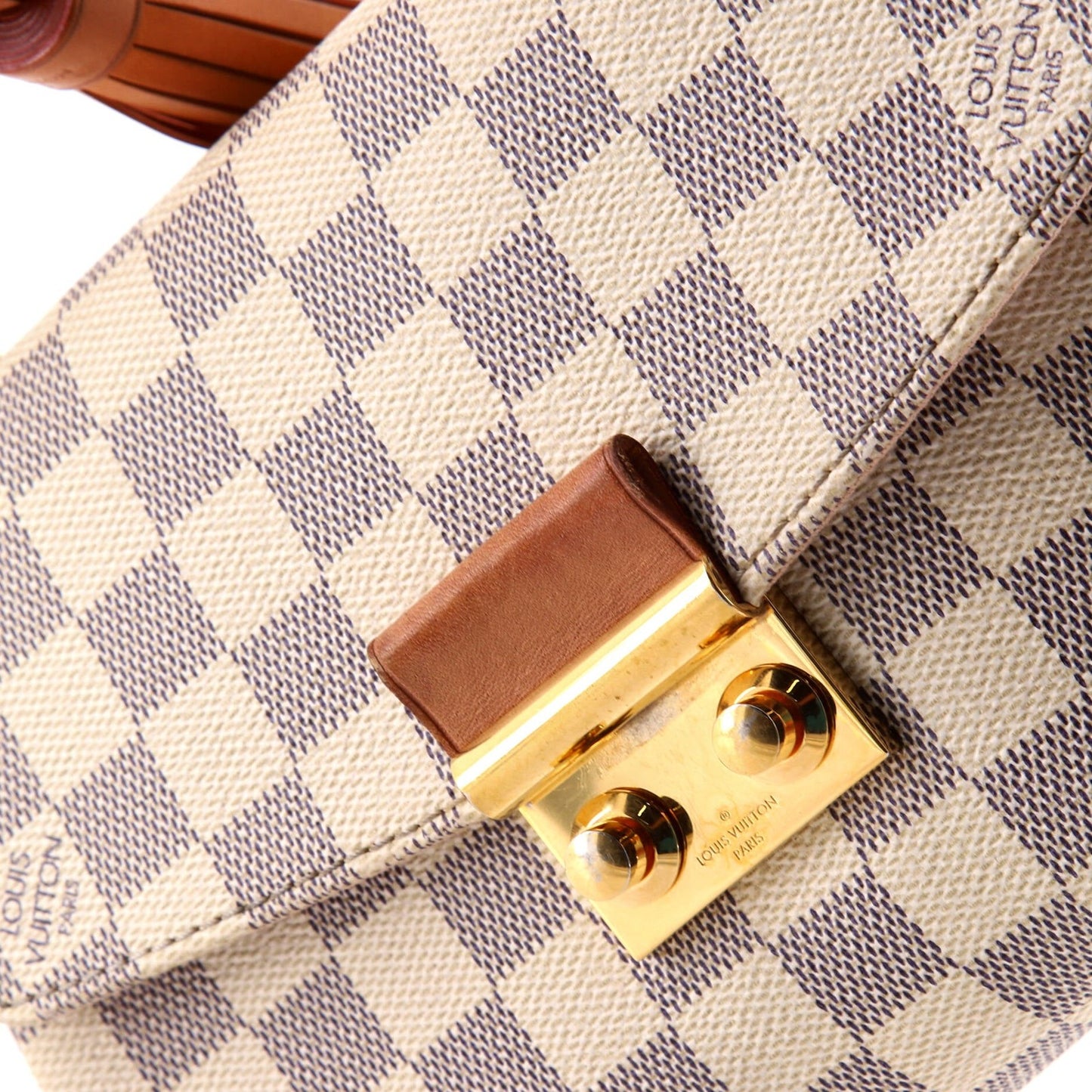 Louis Vuitton Croisette Handbag Damier