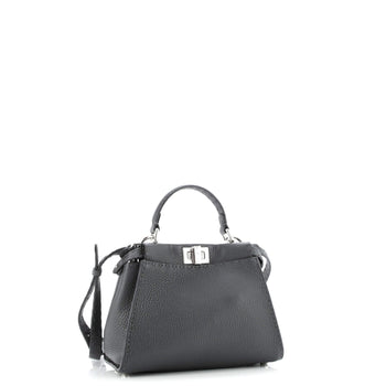 Fendi Selleria Peekaboo Bag Leather Mini