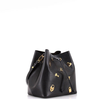 Louis Vuitton Neonoe Handbag Love Lock Epi Leather
