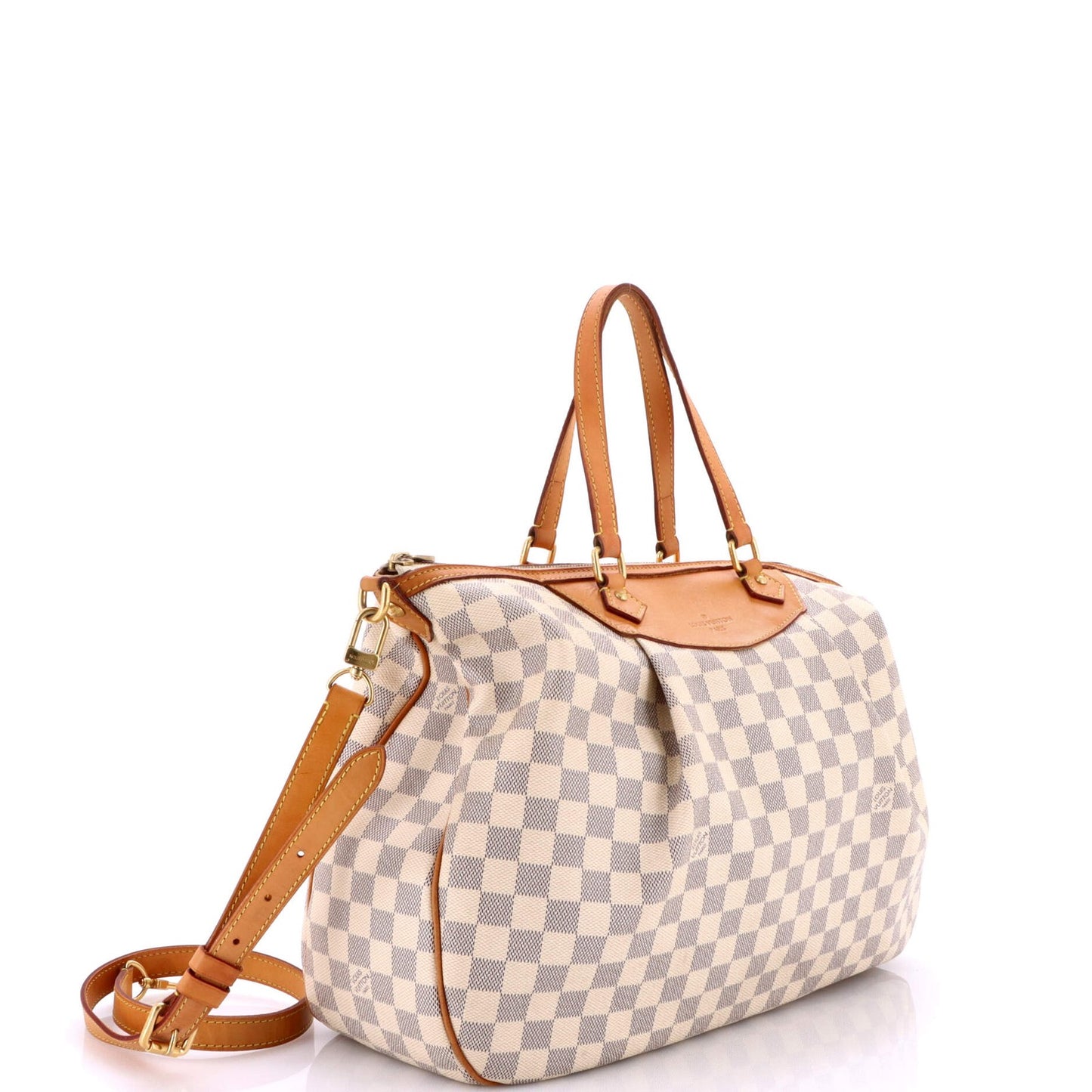 Louis Vuitton Siracusa Handbag Damier Gm