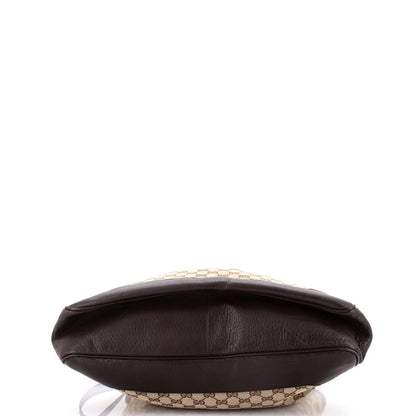 Gucci Diana Bamboo Shoulder Bag Gg Canvas Medium