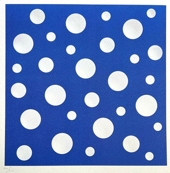 Yayoi Kusama ' Cosmo ' Lithograph Mori Art Museum Coa Numbered Hand