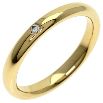 Tiffany&Co.   Ring Stacking Band 1P Diamond K18