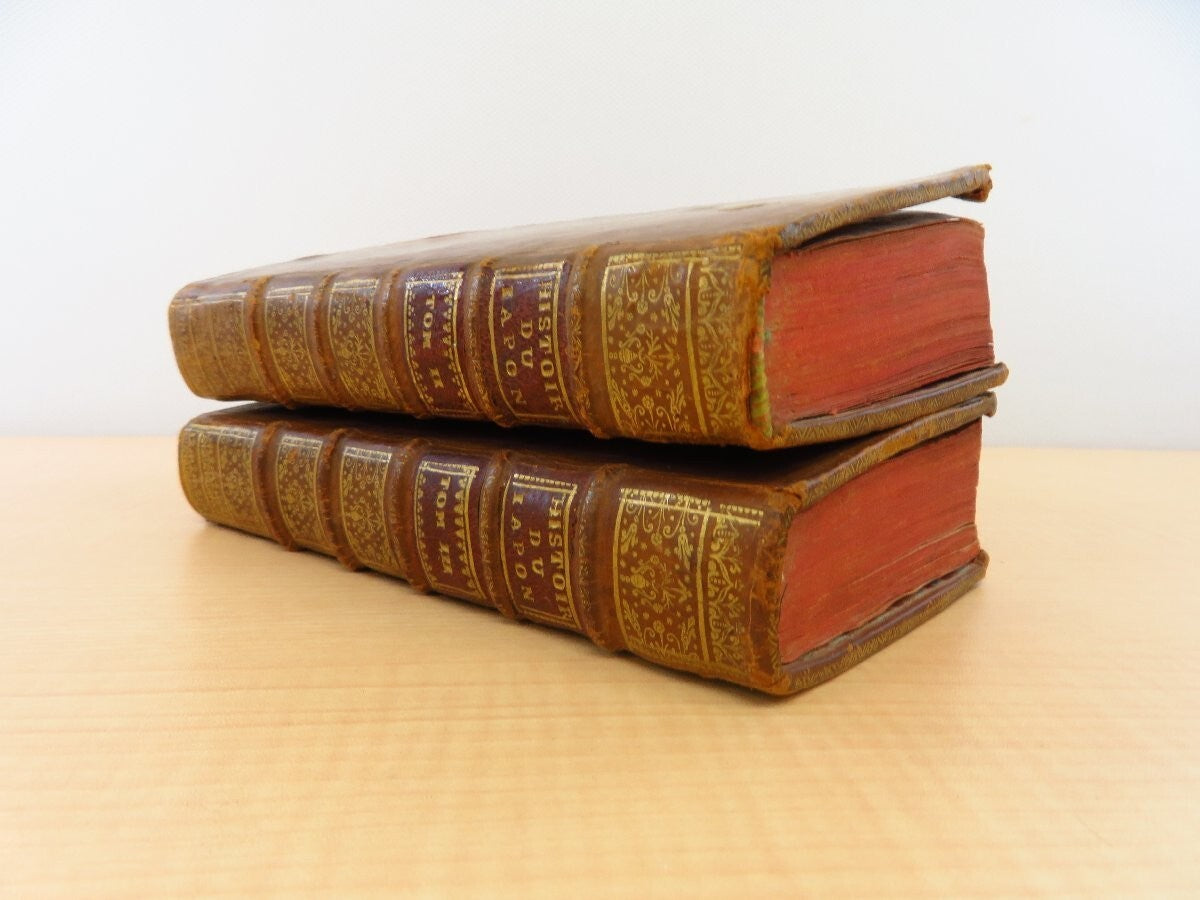 1732 Engelbert Kaempfer "Histoire naturelle" 2 sets French edition