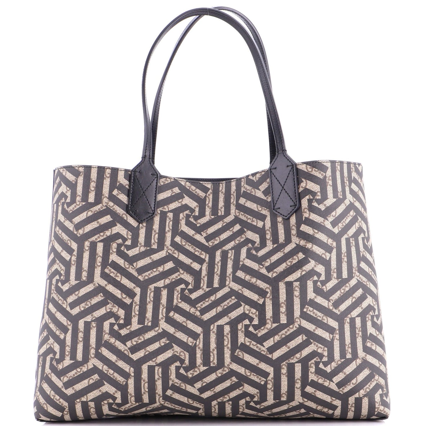 Gucci Reversible Tote Caleido Gg Print Leather Medium