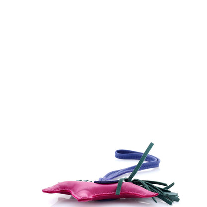 Hermes Grigri Rodeo Bag Charm Leather Pm