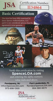 Gordie Howe Autographed West Palm Beach Blaze Puck (Jsa)