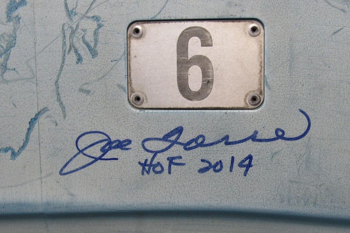Joe Torre Hof Signed/Inscribed Old Yankee Stadium Seat Back #6 Steiner 200967