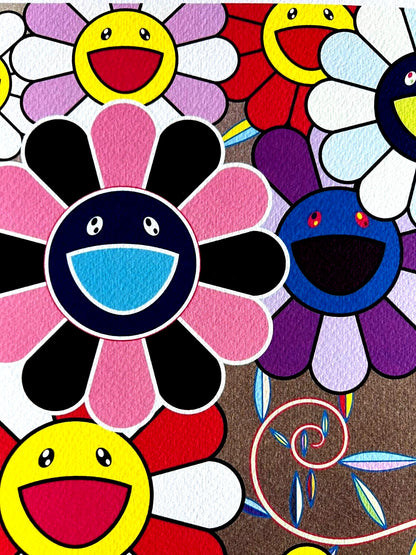 Takashi Murakami Lithograph Mori Art Coa Numbered